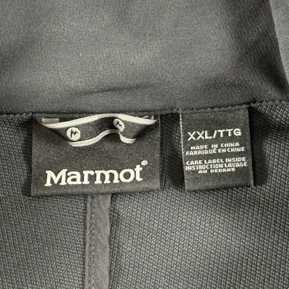 Marmot‎ Jacket Mens XXL Gravity Softshell Full Zip Root:1 Chile Wine Vineyard